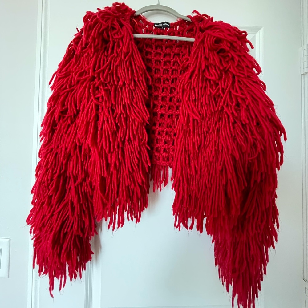 VIBRANT RED JACKET!
